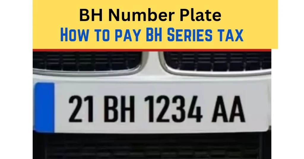 How to pay BH Series tax online